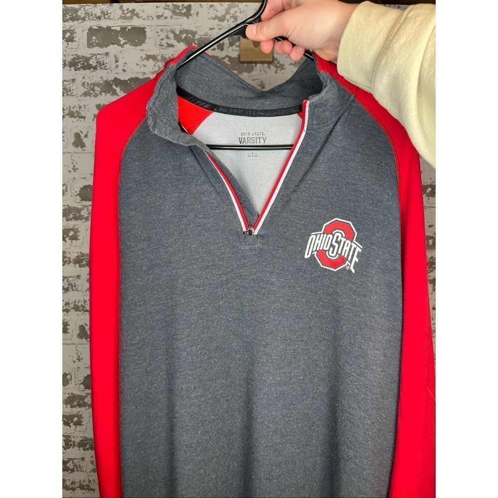 Ohio state varsity | mens 1/4 zip pullover